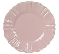 Набір 6 десертних тарілок Leeds Ceramics SUN Ø20см, кам'яна кераміка (рожевий-попелястий)
