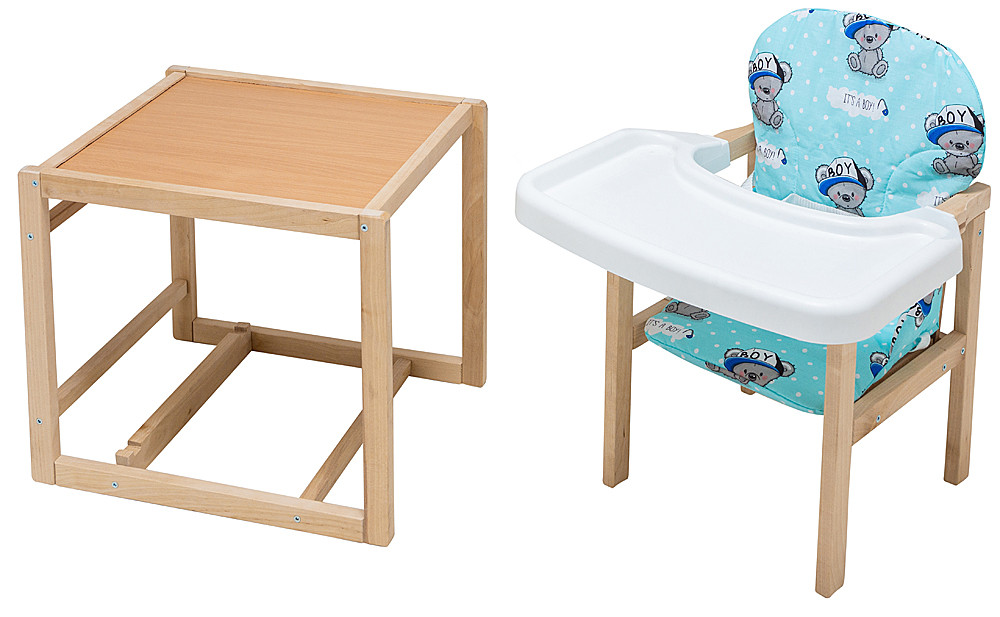 Стільчик-трансформер Babyroom Поні-230 eko бірюзовий (it