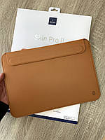 Чехол-папка WIWU Skin Pro II PU Leather Sleeve для MacBook Pro 14 M1 (2021) Коричневый