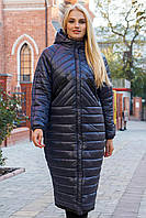 Молодежное демисезонное пальто оверсайз Viola Размеры 44