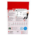 Гольфи компресійні, 2 клас, 20-30 мм рт.ст., розмір 1, чорні, Variteks 905-1, фото 4