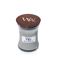 Ароматическая свеча с ароматом копченого дерева и яблочной кожуры Woodwick Mini Fireside 85 г