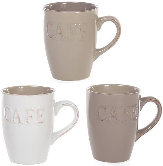 Кухоль Shabby Chic "Cafe" 310 мл кераміка