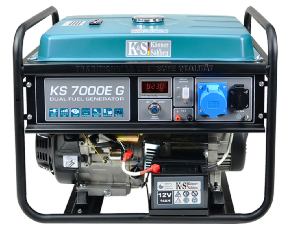 Газобензиновий генератор KS 7000E G