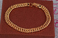 Браслет Xuping Jewelry кобра 19 см 6,5 мм золотистый
