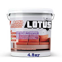 Фарба декоративна рельєфна акрилова структурна LOTUS, 4,8 кг