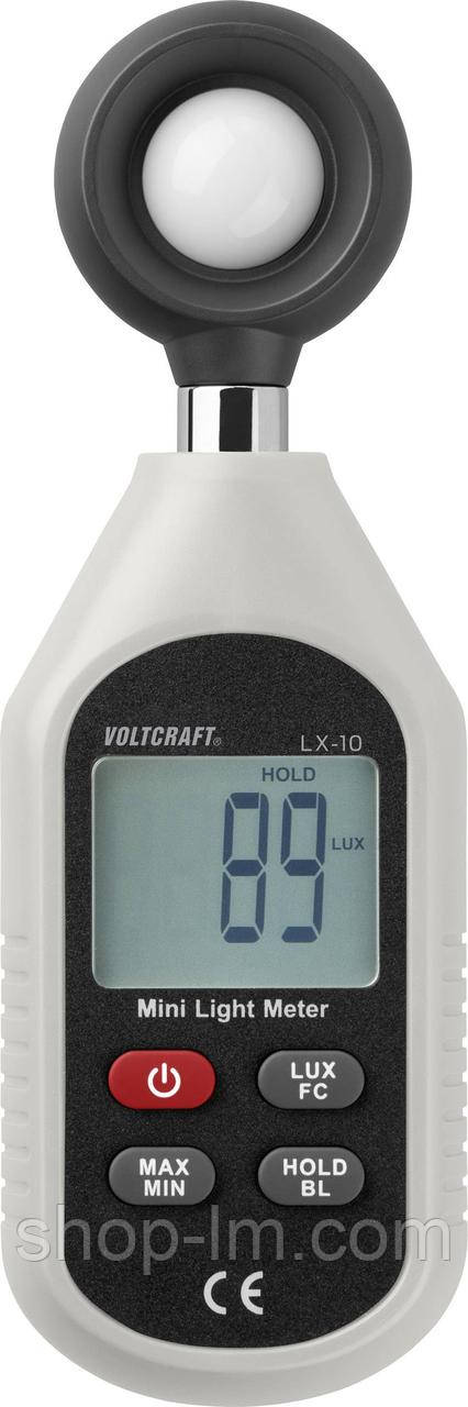 Люксметр VOLTCRAFT LX-10 ((0 - 199900 lx). Німеччина