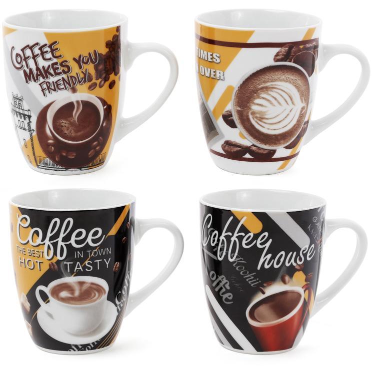 Кухоль порцеляновий "Coffee in the town" 350 мл