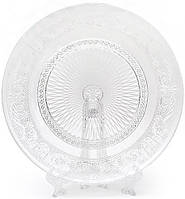 Набір 2 скляних страви Ajour Ø29 см, сервірувальні