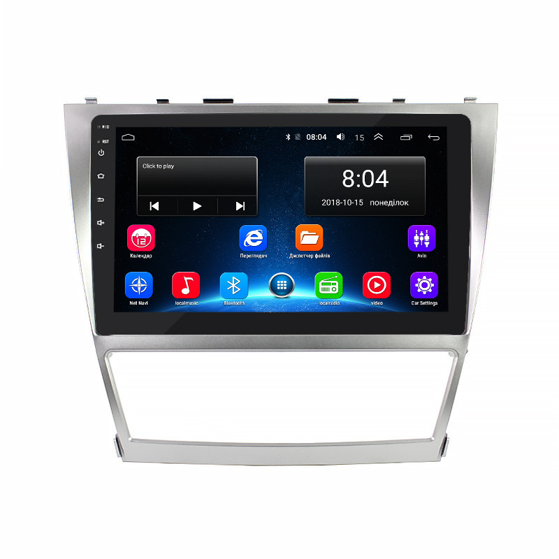 Штатна магнітола Lesko для Toyota Aurion I 2006-2012 екран 10" 2/32Gb/ Wi-Fi Base GPS Android GPS Аурион