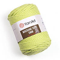 Yarnart MACRAME ROPE 5 мм (Макраме Роп 5 мм) № 755 зеленый (Пряжа, нитки для вязания)