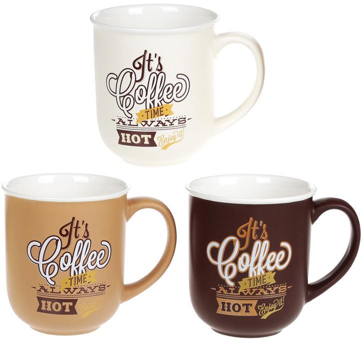 Кухоль "Hot coffe" 380 мл порцеляновий