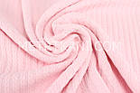 Бавовняне полотно "Косочка" колір світло-рожевий No ТФ-024, фото 3