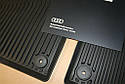 Килимки Audi A8 (D5) (не Long) (2017 —...) задні гумові в салон оригінал (4N0061511041), фото 4