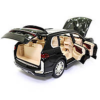 Іграшкова машинка металева BMW X7, "АвтоЕксперт" БМВ Х7, чорний, світло звук 19 * 7 * 8 см, (GT-4789), фото 6