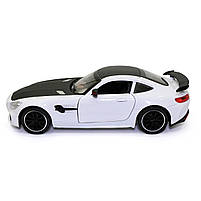 Іграшкова машинка металева Mercedes-Benz AMG «АвтоЕксперт» Мерседес білий звук світло 20*9*7 см (GT-6214), фото 4