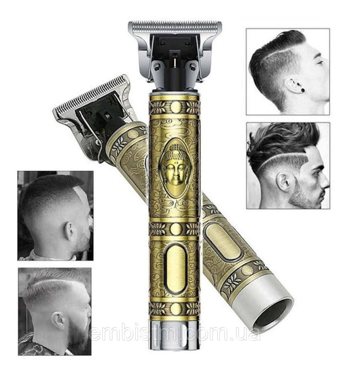 Акумуляторна машинка для стрижки волосся HAIR CLIPPER WS-T99 бритва тример окантовочна для бороди 5 Вт