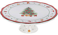 Підставка для торта "Ялинка" Ø20.5 см, порцеляна