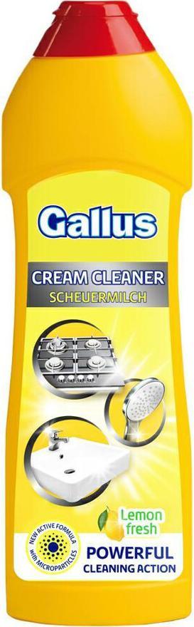 Універсальне крем - молочко для чищення Gallus Lemon Fresh 700 мл.