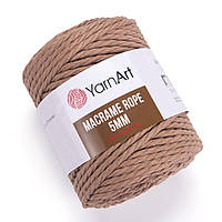 Yarnart MACRAME ROPE 5 мм (Макраме Роп 5 мм) № 788 виноградный (Пряжа, нитки для вязания)