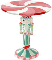 Підставка для торта "Щескунчик" 27.5 см, кераміка, м'ятний льодяник