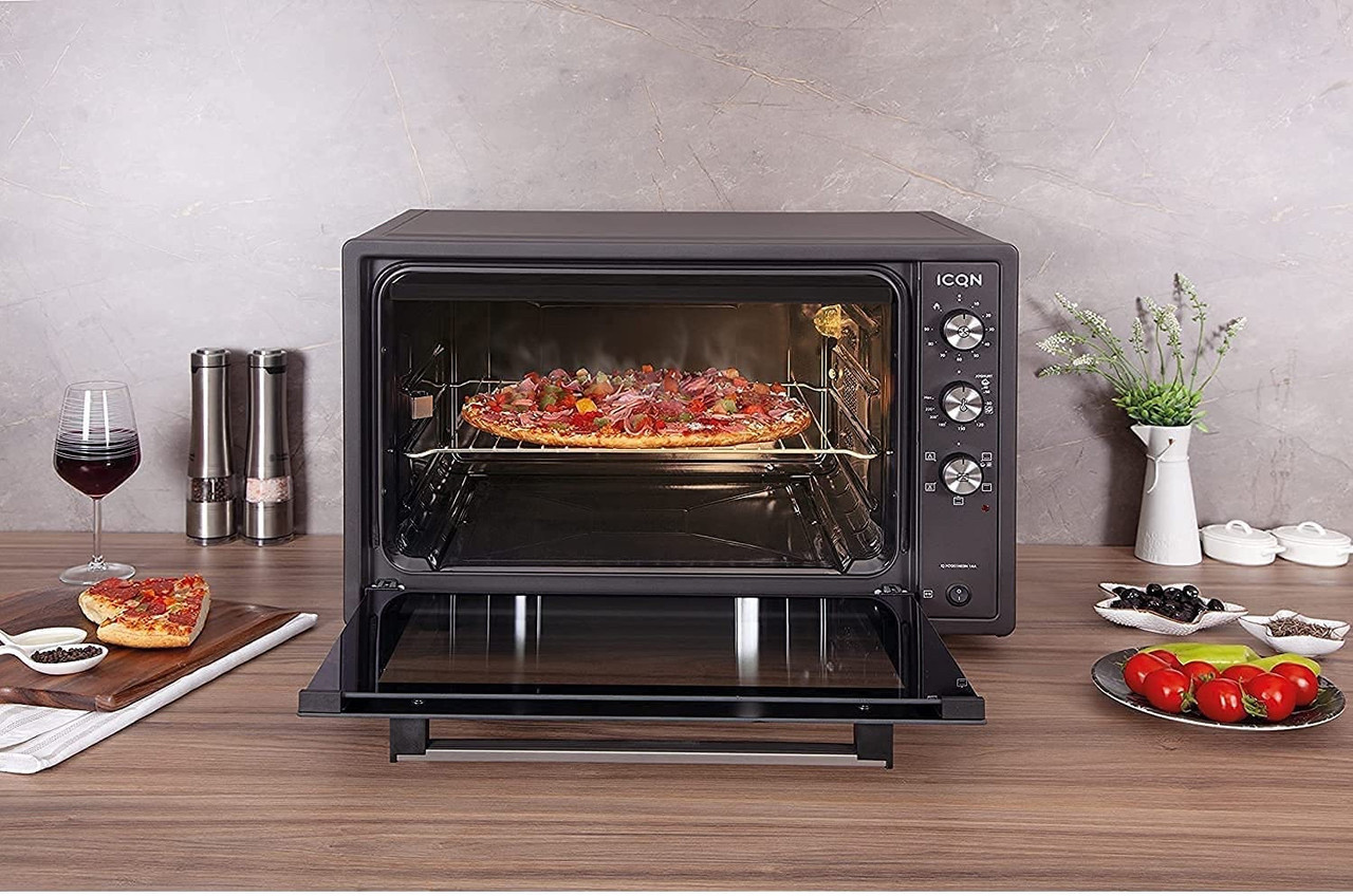 Электродуховка ICQN 60 Litre XXL Mini Oven | 1800 W Сток! - фото 1 - id-p1580434869