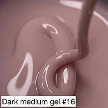 Гель DARK MEDIUM GEL No16 15 ml (без кістки)