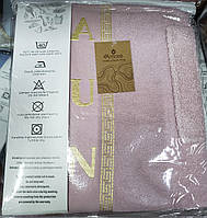 Женский махровый набор для сауны полотенце + чалма+ тапочки Amore Турция