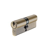 Цилиндр для замка MVM P6E 60 (30х30) ключ-ключ старая бронза