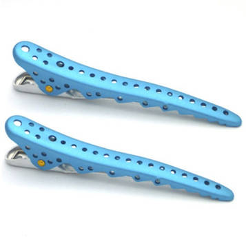 Затискачі для волосся Y. S. Park Shark Clip Light Blue Metal 2 шт