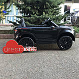 Електромобіль джип дитячий Range Rover M 4418 (MP4) EBLRS-2, автопофарбування чорний, фото 7