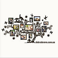 Родовое дерево на 11 фотографий / Родине дерево/ фоторамка / Родовое дерево/ композиция / коллаж / подарок