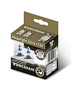 Megalight Ultra Н4 +130% Tungsram — на 130% більше світла (Угорщина) (ціна за дві лампи)