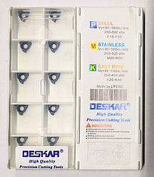 08IR A 60 LDA DESKAR (Сталь, Нержавіюча сталь, Чавун) Твердосплавна пластина