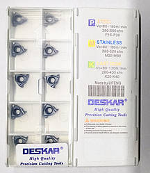 11IR A 60 LDA DESKAR (Сталь, Нержавіюча сталь, Чавун) Твердосплавна пластина