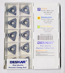 16IR 1.0 ISO LDA DESKAR (Сталь, Нержавіюча сталь, Чавун) Твердосплавна пластина