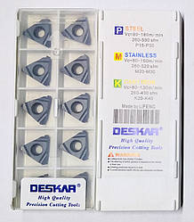 16IR 1.5 ISO LDA DESKAR (Сталь, Нержавіюча сталь, Чавун) Твердосплавна пластина