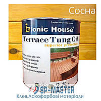 Тунговое террасное масло «Terrace Tung oil» Bionic House (Бионик Хаус) 2.8 л Сосна