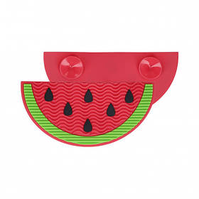 Коврик для очистки пензлів "Кавун" Mimo Makeup Brush Cleaning Mat Watermelon 1 шт
