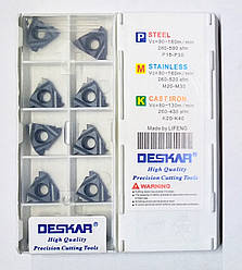 16IR 2.0 ISO LDA DESKAR (Сталь, Нержавіюча сталь, Чавун) Твердосплавна пластина