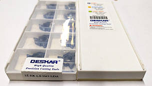 22ER 6.0 ISO LDA DESKAR (Сталь, Нержавіюча сталь, Чавун) Твердосплавна пластина, фото 2