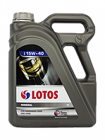 Масло мінеральне 15W-40 5л LOTOS MINERAL SAE SN/SL/CF