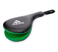 Двойная детская ракетка Adidas Kids Double Target Mitt (ADITKT02) Black/Green