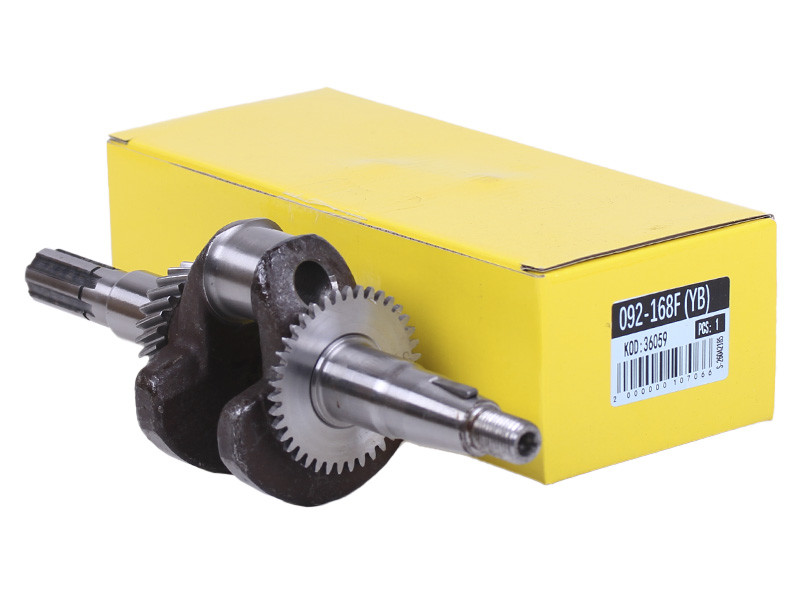 Колінвал у складі під шліци діаметр 20 мм — 168F Y-BOX, фото 1