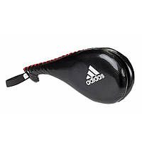 Ракетка для отработки ударов Adidas Shadow Double Target Mitt Maya (ADITDT01) Black р. S двойная