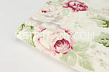 Ткань Duck "Букеты роз" фон айвори, фото 5
