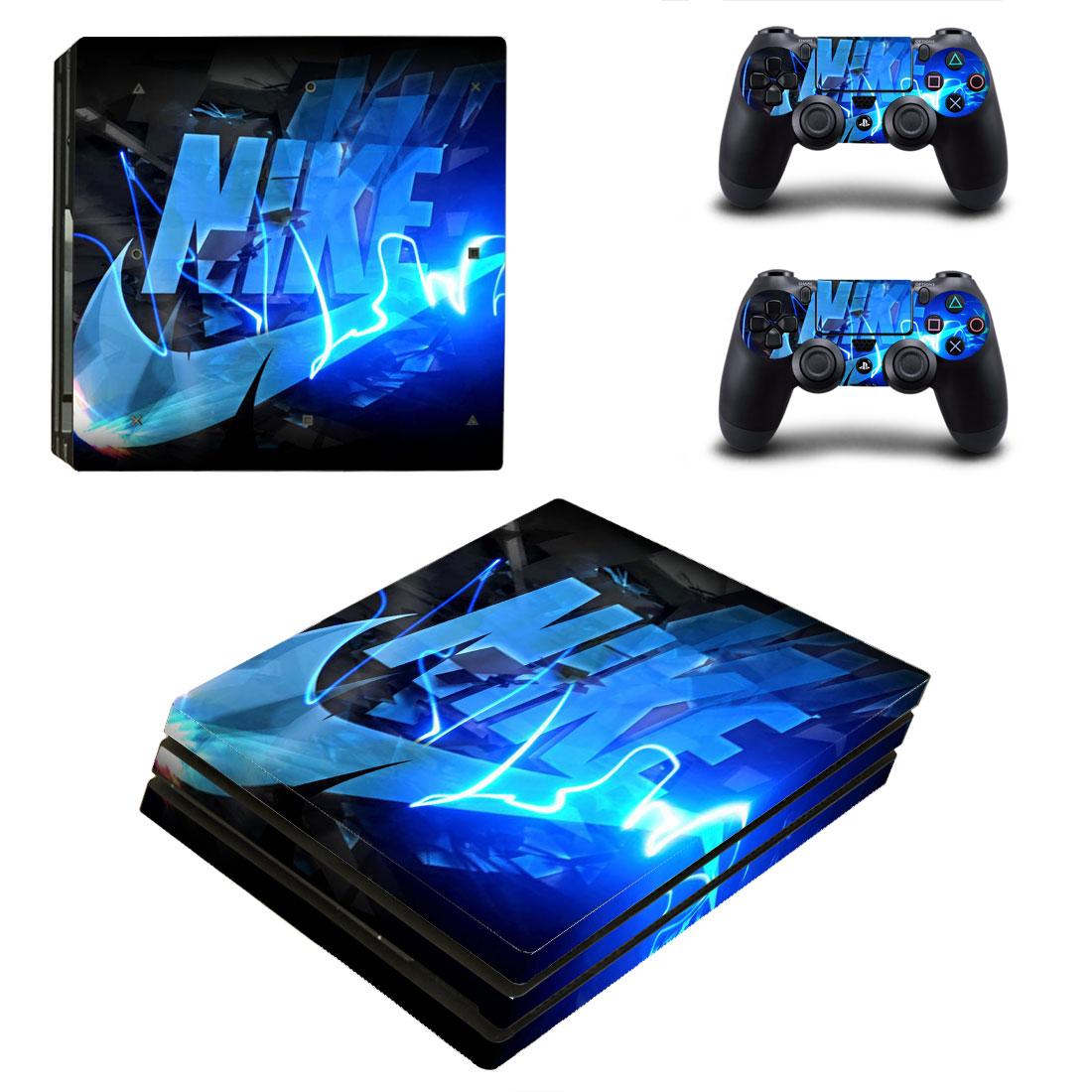 Ps4 Nike Skin Виниловые наклейки на PS4 PRO и Dualshock NIKE Sony