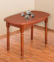 Кухонний розкладний стіл 110*66см з дерев'яними ніжками "Мартін МДФ" від Летро (9 варіантів кольорів)