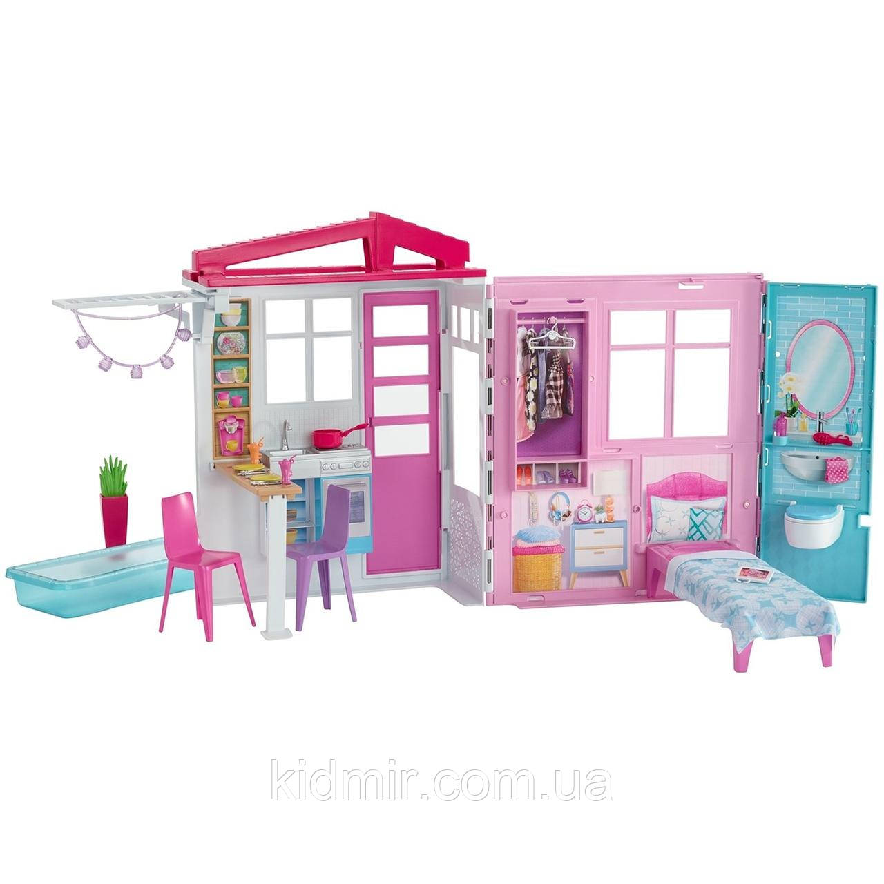 Будиночок Барбі з басейном Barbie Doll House Playset FXG54