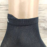 Шкарпетки жіночі короткі весна/осінь чорні р.35-39 MILANO SPORT мікрофібра 30034538, фото 5